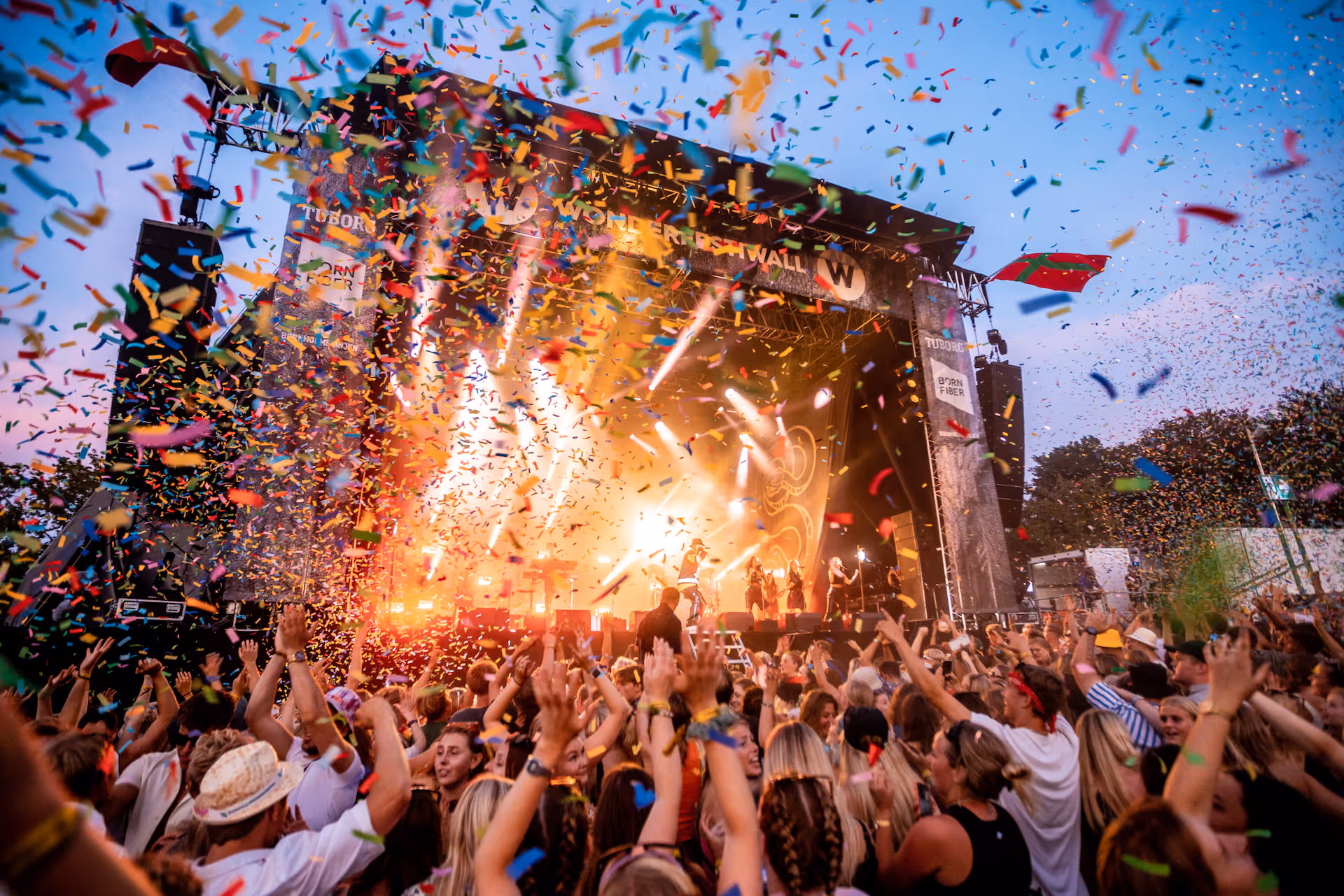 A festival scene