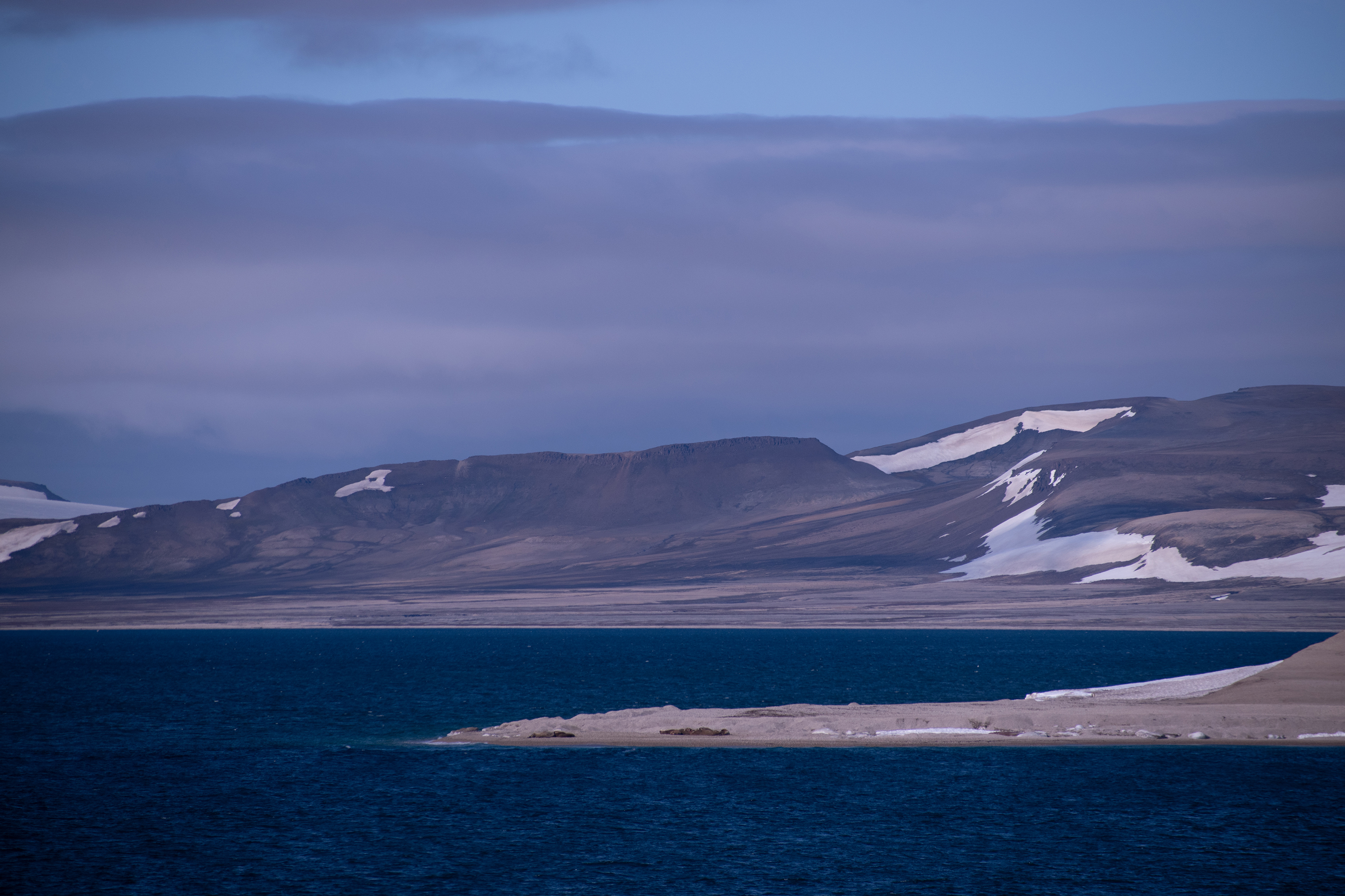 The high Arctic coastline of Svalbard