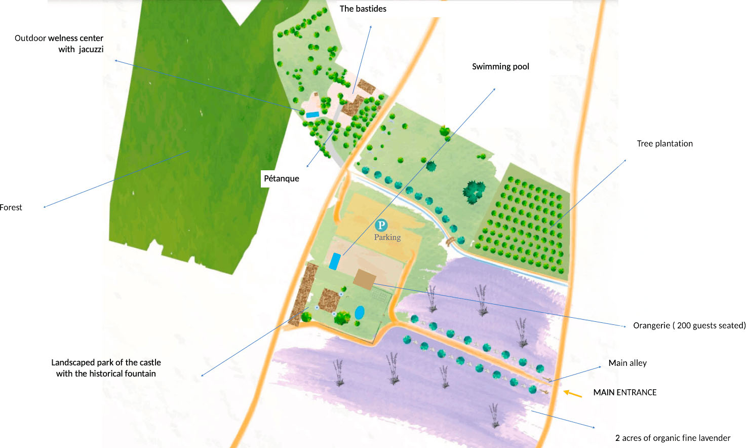 plan domaine en anglais