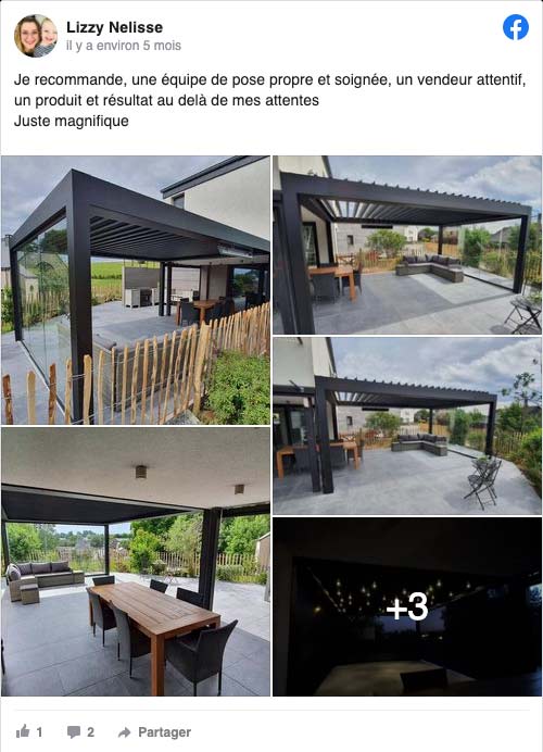 avis pergolas fentra