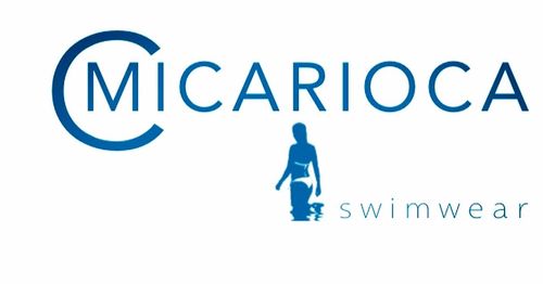l logotipo de Micarioca encarna las vibraciones playeras y la confianza, ofreciendo bikinis con estilo para la mujer moderna".