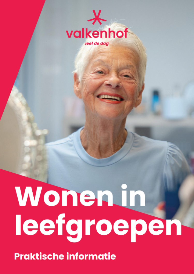 Brochure met informatie over leven in leefgroepen