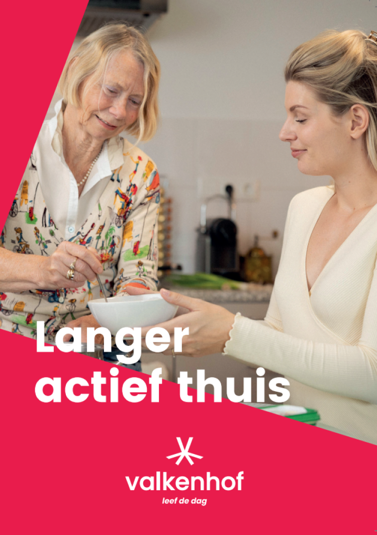 Brochure over langer actief thuis wonen
