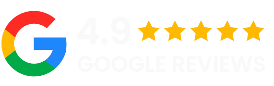 Google Reviews Score: 4.9