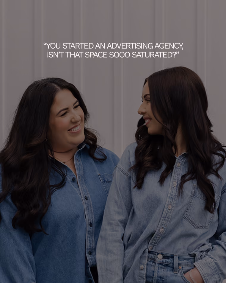 Post Text: You started a paid media agency, isn't that space sooo saturated?