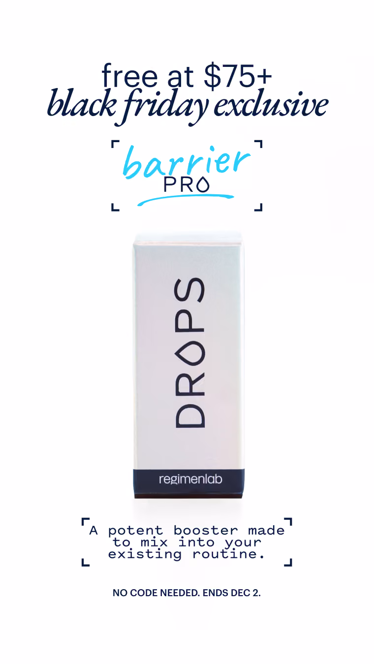 A promotional story for the Barrier Pro Drop, to be included with all Black Friday purchases over $75.