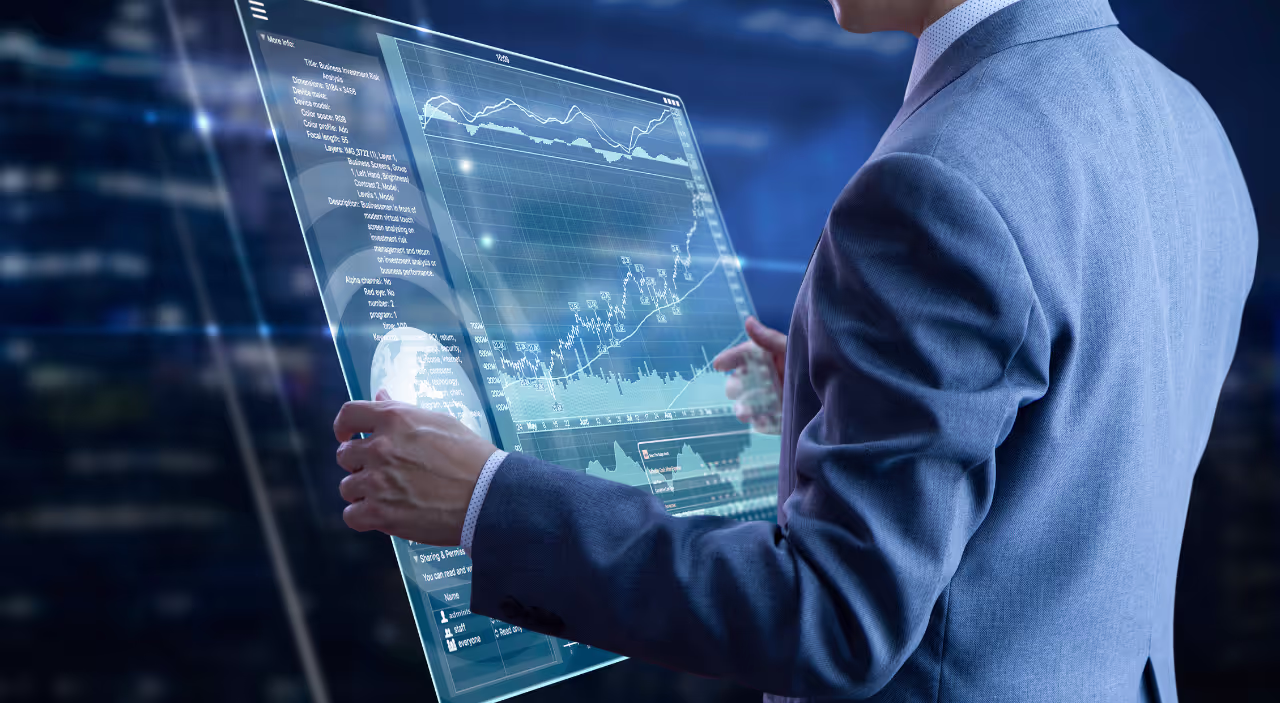 Looking at data metrics and analytics