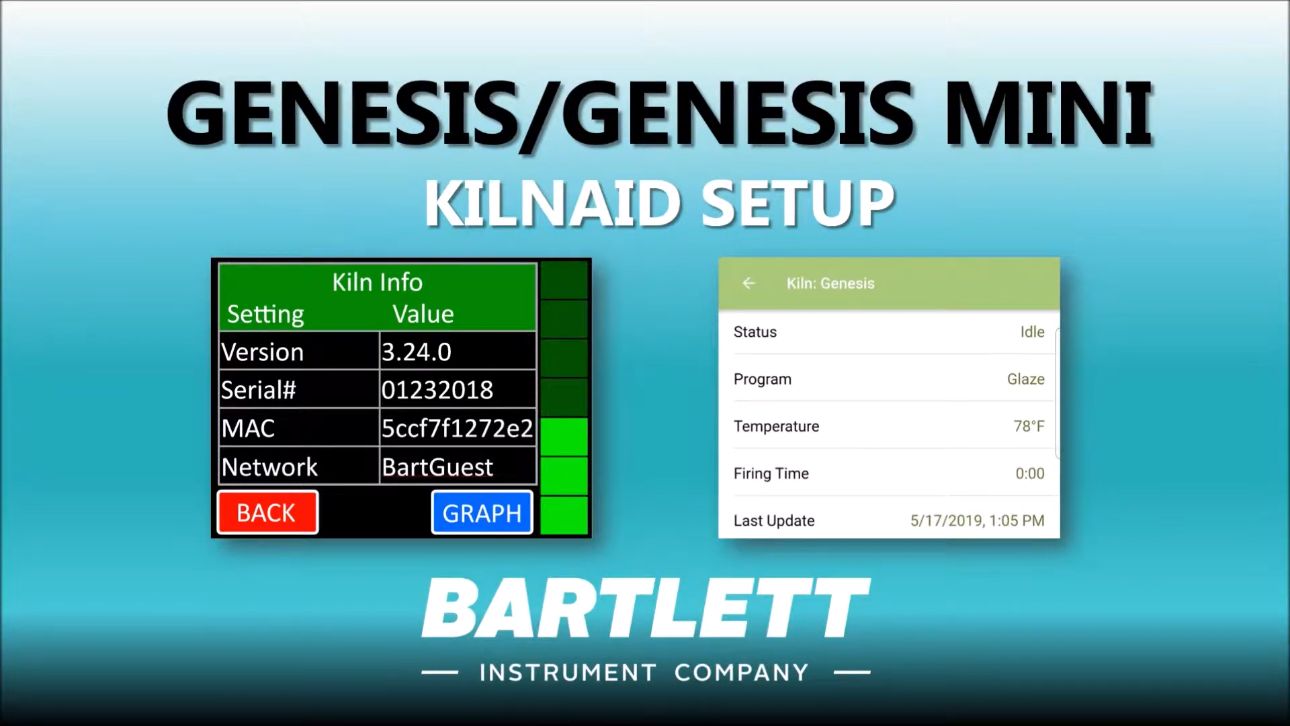 Connecting a Genesis Controller to KilnAid