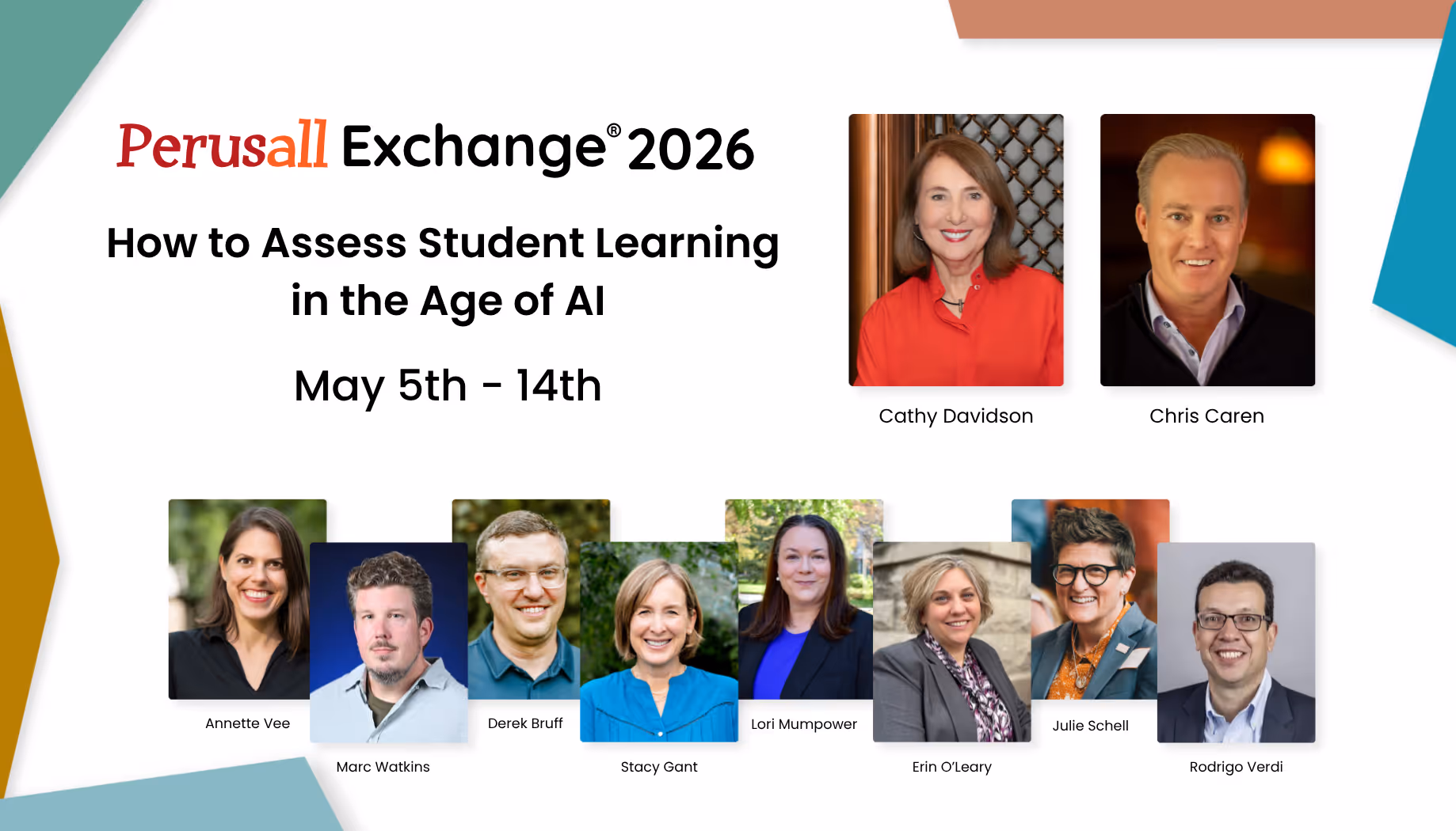 Perusall Exchange 2026: May 5th through 14th, 2026