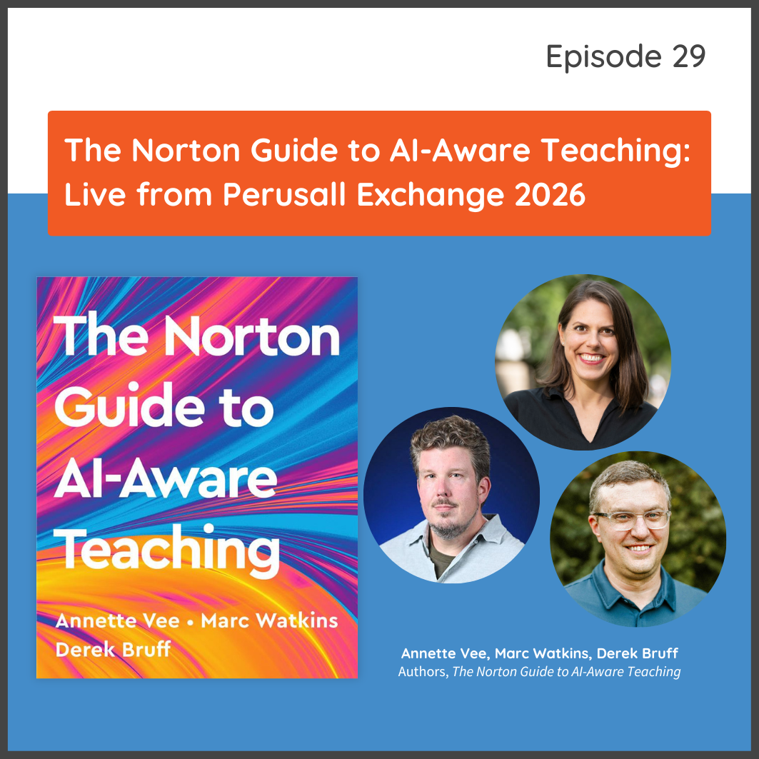 The Norton Guide to AI-Aware Teaching: Live from Perusall Exchange 2026