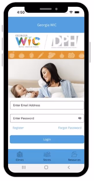 Georgia WIC App screenshot