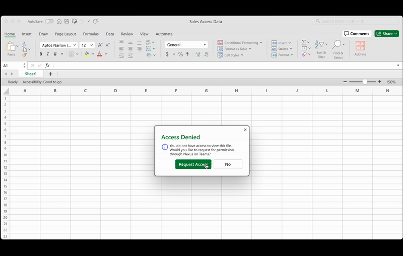 Gif of new hire flow