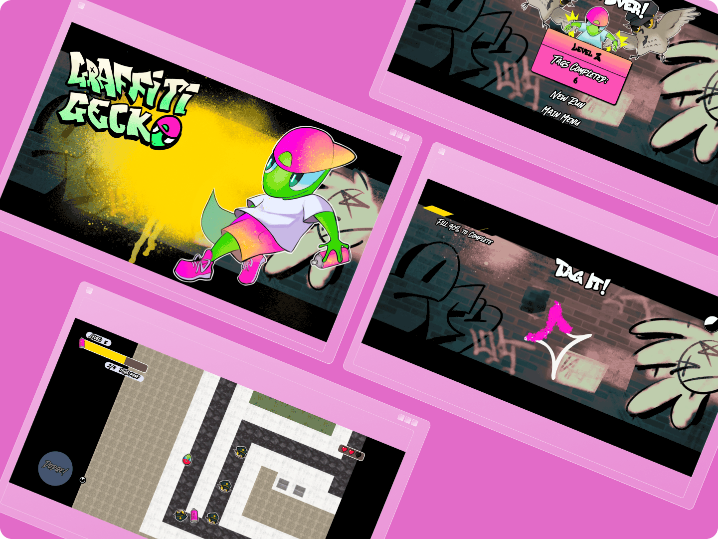 Graffiti Gecko Screenshots