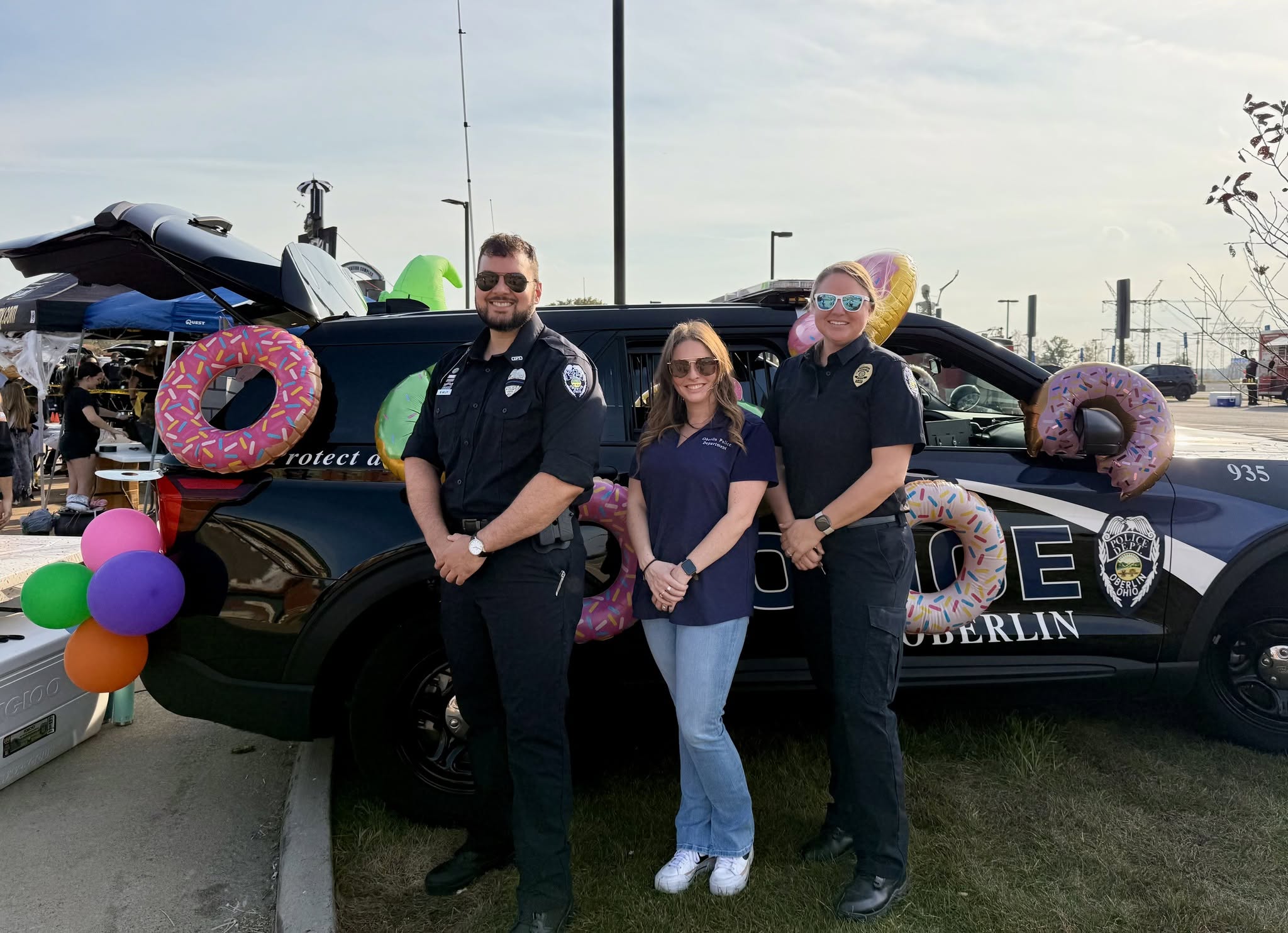 Oberlin Police at Trunk or Treat