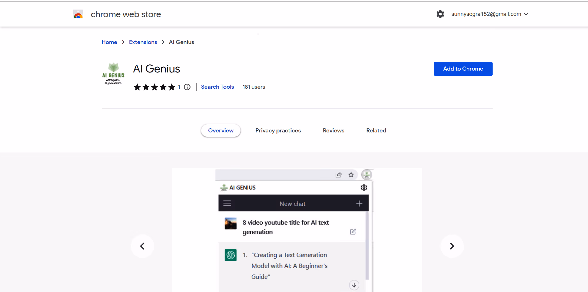 AI Genius is a user-friendly browser extension that harnesses the power of artificial intelligence (AI) to simplify tasks, automate repetitive work, and adapt to individual preferences.