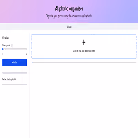 AI photo sorter
