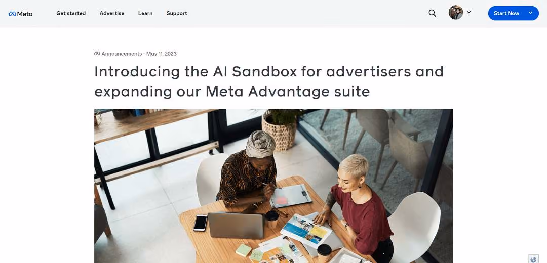 Meta for Business, formerly known as Facebook for Business, has rolled out the AI Sandbox, a novel tool designed to elevate advertising effectiveness for businesses.
