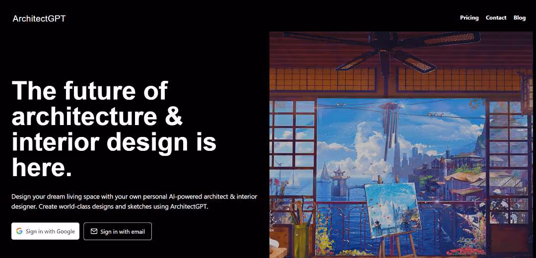 ArchitectGPT is an AI-driven design tool revolutionizing home and property aesthetics. With an extensive selection of 10 to 65+ design themes, including Modern, Art Deco, and Rustic, it caters to architects, real estate professionals, and interior designers.