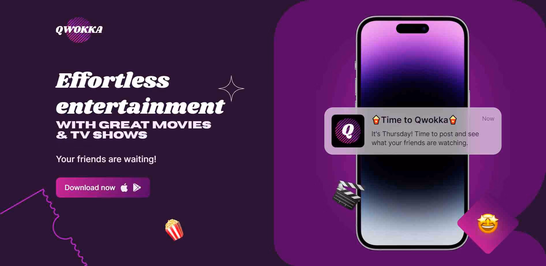 Ask Qwokka is an AI tool powered by GPT (Generative Pre-trained Transformer), designed to assist users in discovering personalized movie and TV show recommendations.
