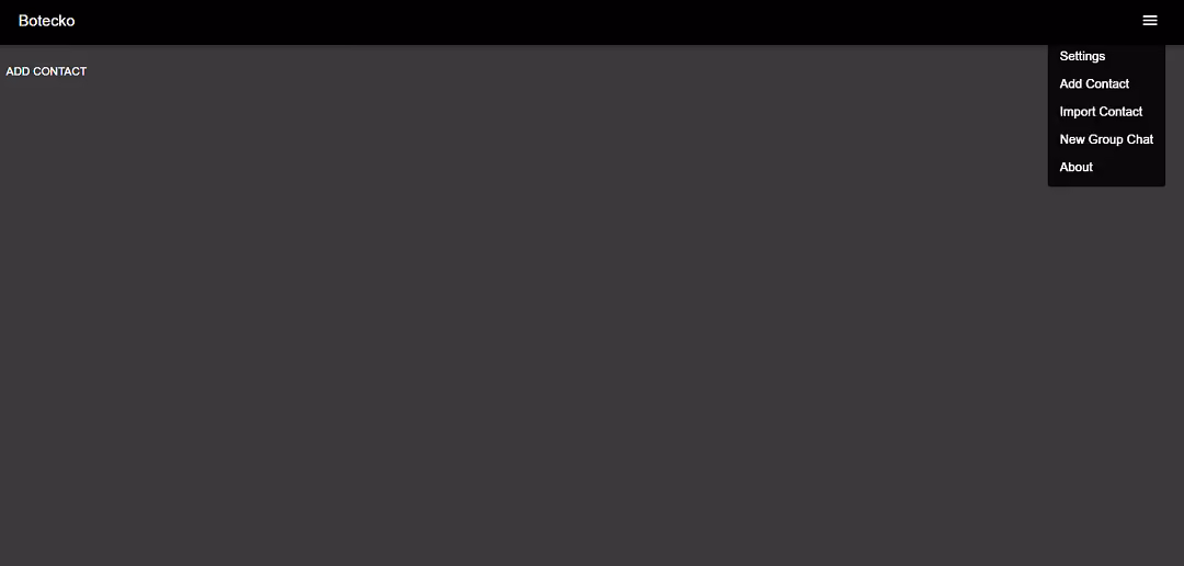 Botecko is a chat application that enables conversations with bots. It serves as a client for the OpenAI API, requiring an API key.