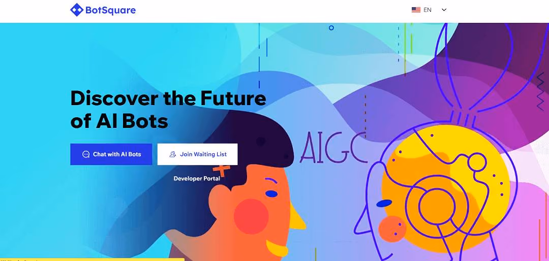 BotSquare is a leading platform offering a wide array of AI bots, accessible to individuals and enterprises.