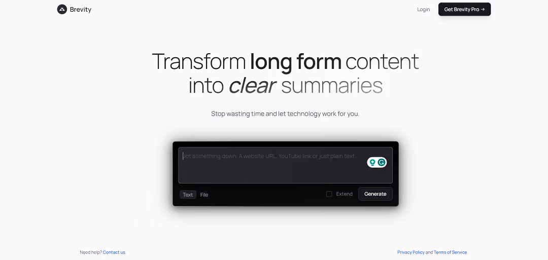 Brevity acts as a helpful tool for individuals overwhelmed by information overflow, condensing long content into easily digestible summaries. It caters to those who prefer elaborate details or just the core essence of information.