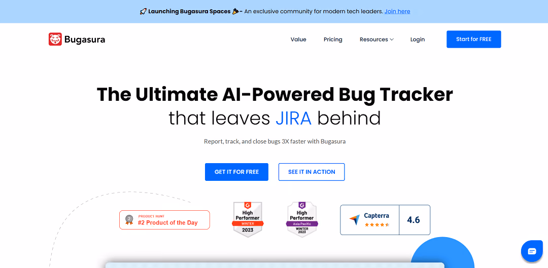 Bugasura is an advanced bug tracking tool designed specifically for modern technology teams.