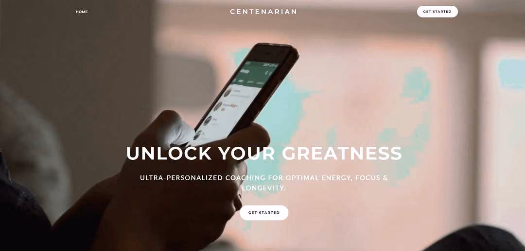 Centenarian employs a personalized sleep coaching tool driven by AI, named Supercentenarian. It aims to enhance users' energy, focus, and longevity through customized sleep guidance.