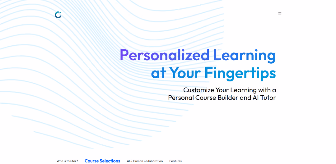 Chat2Course is an amazing AI-powered tool that lets you personalize your learning journey by creating your own courses.
