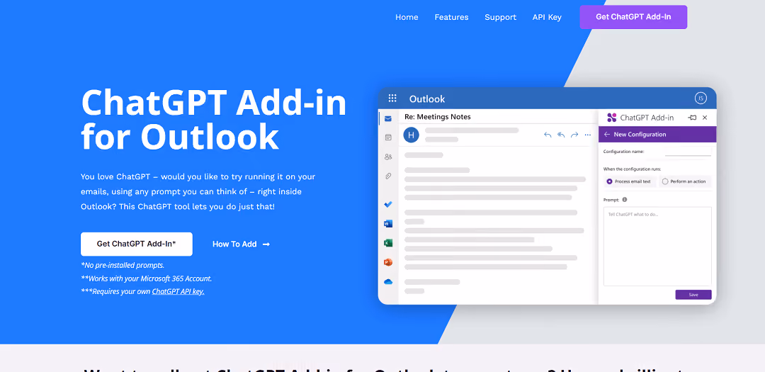 ChatGPT for Outlook is a valuable add-in enabling Outlook users to seamlessly utilize ChatGPT, an advanced language model from OpenAI, directly within their email interface.
