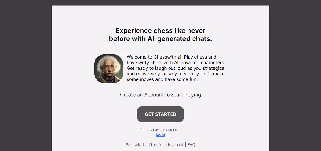 Chesswith.ai is an innovative AI-powered chess platform offering a one-of-a-kind gaming experience. It employs AI-generated chats to enable players to engage in witty conversations with AI characters while planning their winning moves.