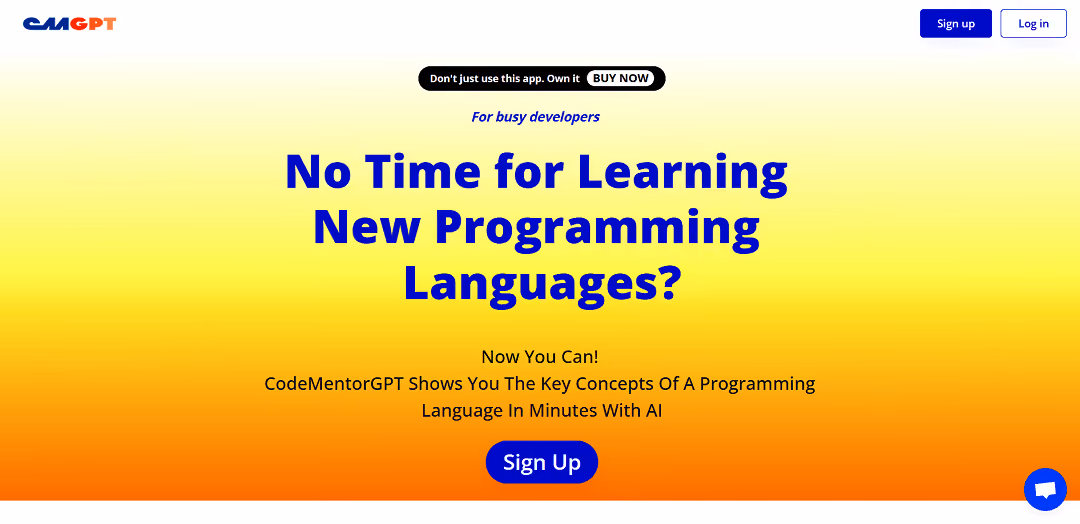 CodeMentorGPT is an AI-based platform designed to aid time-strapped programmers, especially those with family commitments, in quickly learning new programming languages.