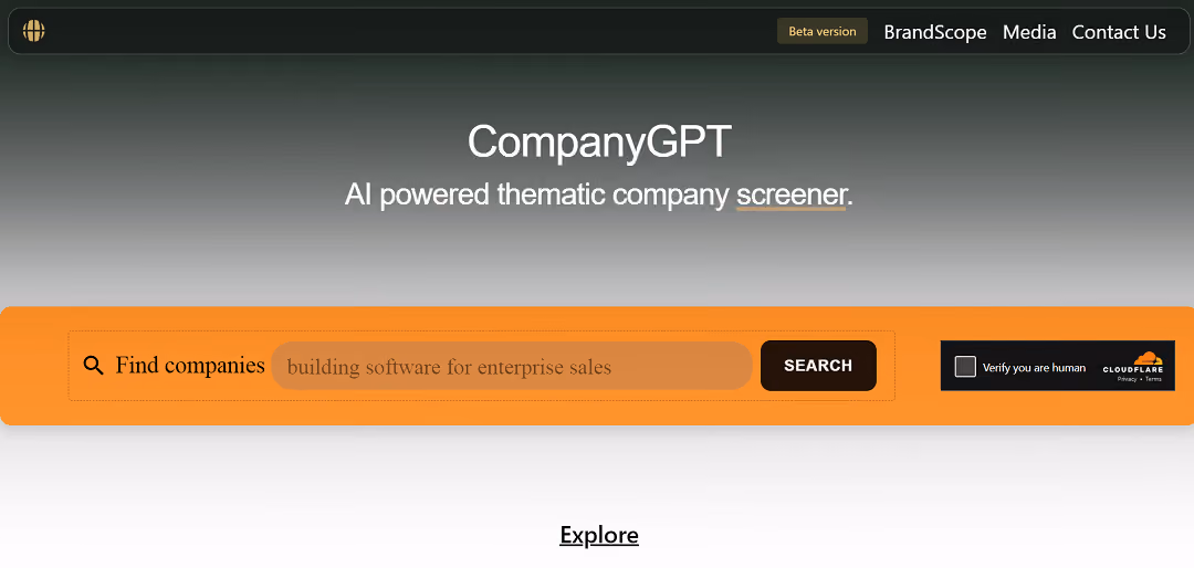 Crustdata is an AI-powered tool that screens companies thematically, offering diverse datasets for a competitive advantage. It provides insights into future company performance, aiding informed decisions and industry leadership.