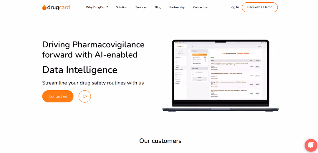 DrugCard, an AI-powered tool tailored for the pharmaceutical sector, excels in localized literature screening, enhancing drug safety while ensuring regulatory compliance.
