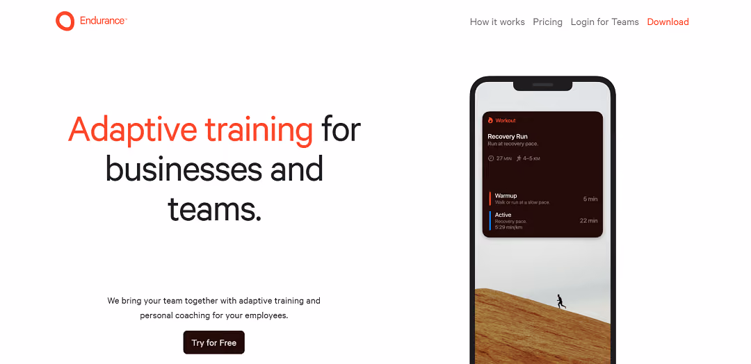 Endurance: Training Diary and Workout Tracker is an advanced app tailored for endurance athletes, particularly runners. This innovative tool employs artificial intelligence to create personalized training plans that adapt in real-time based on your health and workout data.