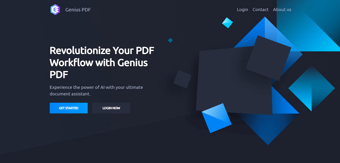 Genius PDF is an AI-driven document assistant that optimizes PDF analysis and boosts productivity for students, professionals, and curious minds.