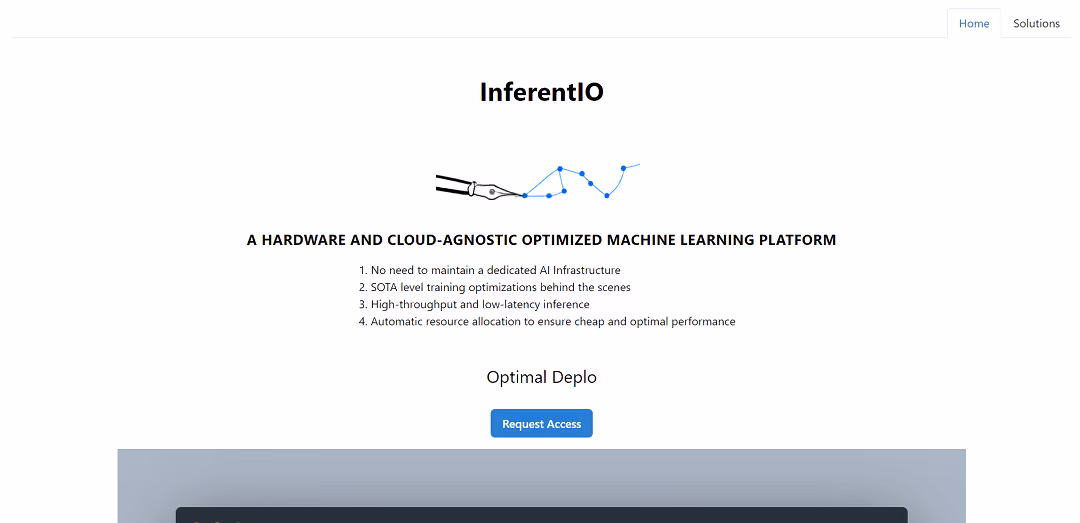 InferentIO is a game-changing machine learning platform that revolutionizes the way AI models are created and utilized.