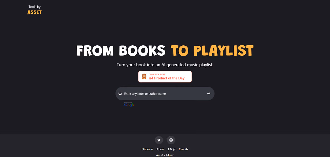 Muzify is an innovative AI tool that crafts personalized music playlists based on the books you read, enhancing your reading experience. Simply input the book's title or upload it, and Muzify's algorithms delve into the book's plot, tone, and themes to create a music playlist that complements your literary journey.