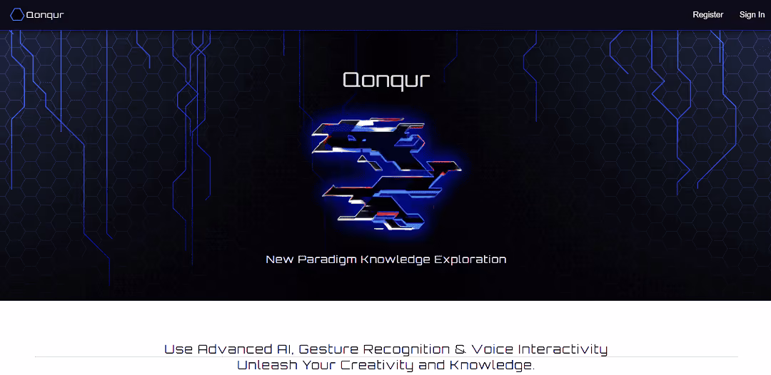 Qonqur is an advanced AI-powered digital learning and research tool that offers an immersive and transformative experience.
