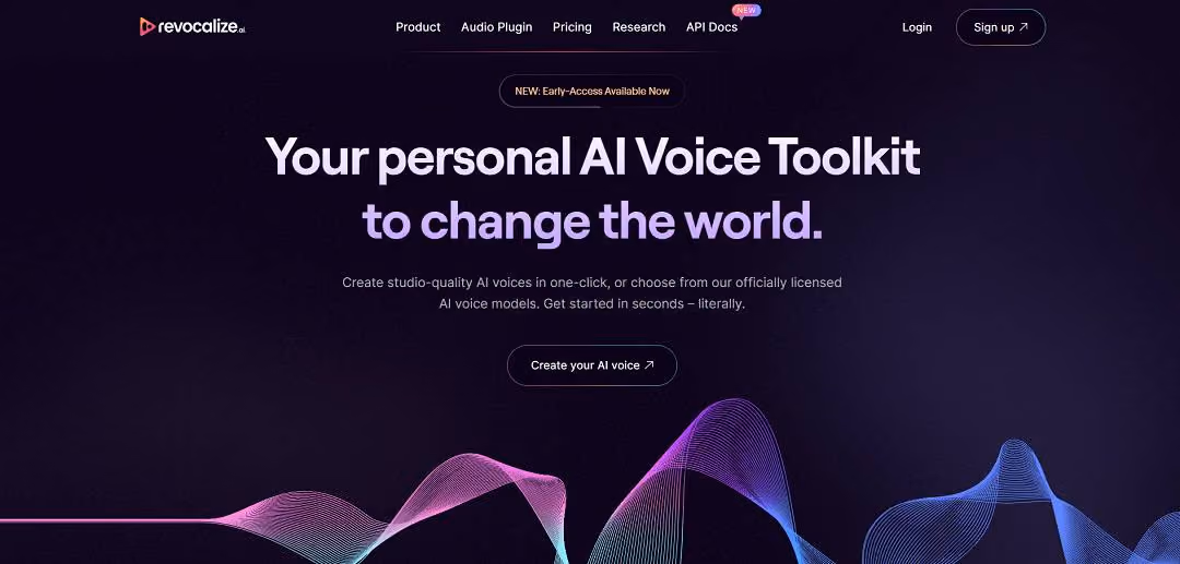 Revocalize AI introduces an innovative voice synthesis tool, ideal for music production, podcasting, virtual assistants, and more. It enables users to generate realistic vocal tracks in various voices, utilizing extensive audio training data for unique, high-fidelity vocal prints.