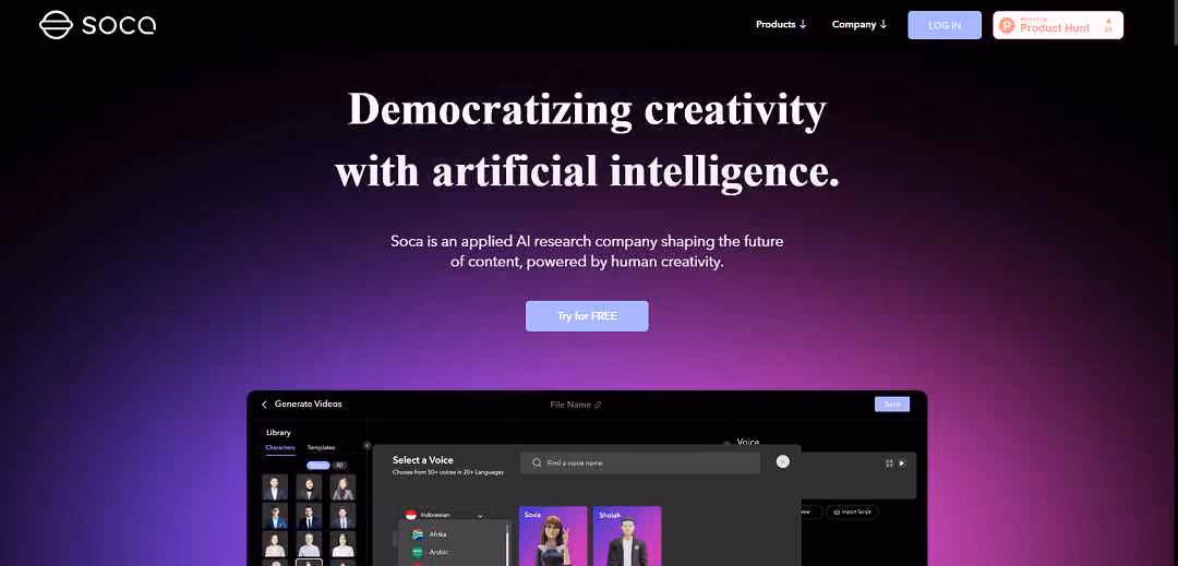 Soca AI offers the AI Quiz Generator, a convenient tool for effortlessly creating quizzes and courses.