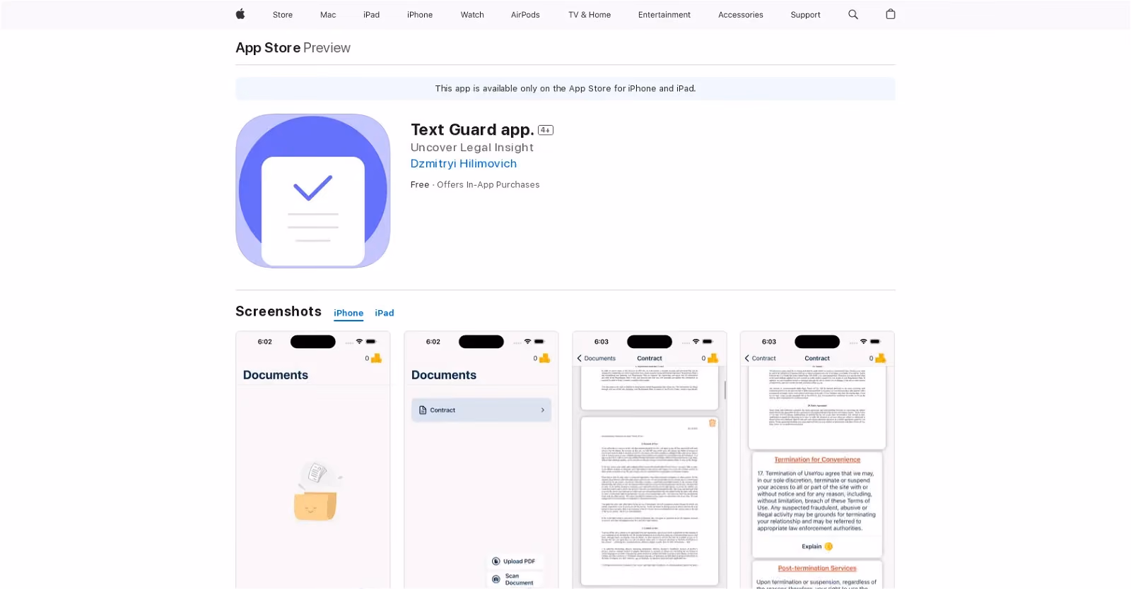 The Text Guard app is a tool available on the App Store for iPhone, iPad, and iPod touch that allows users to protect their text messages from prying eyes.
