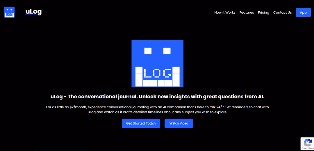 uLog.ai is an innovative AI conversation companion that lets users capture their thoughts, ideas, and memories uniquely. Through interactive dialogues and thoughtful questions, the tool gains insights into their life experiences.