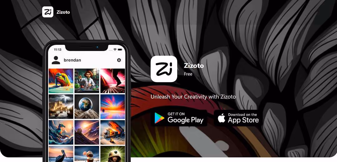 Zizoto is an AI-powered image generation tool fostering a collaborative social network. Users can create their unique AI images and remix others' works to craft one-of-a-kind art.