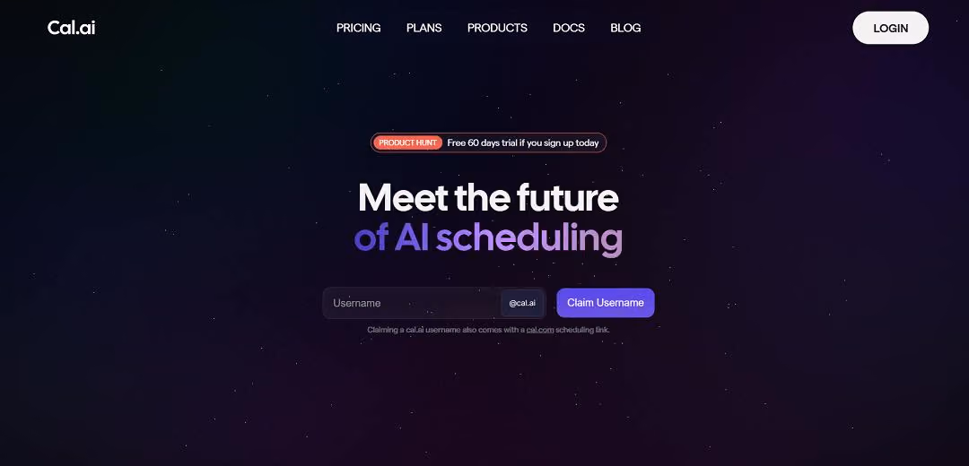 World's first open-source AI scheduling assistantImagine Cal.ai as your comprehensive AI scheduling companion.
