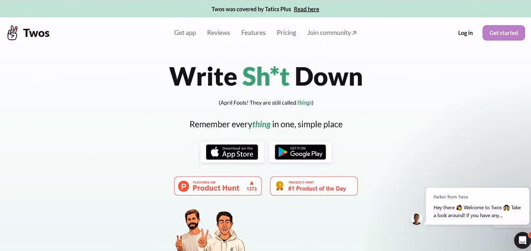 TwosApp has carved a niche in the crowded digital productivity landscape by offering a multifaceted platform that ingeniously blends the functionality of note-taking, task management, and reminders into a seamless experience.