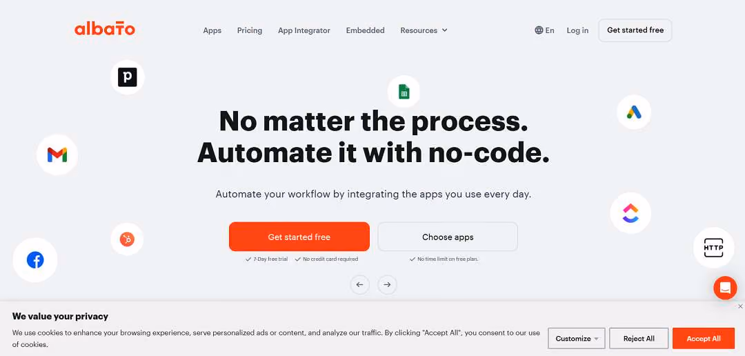 Albato emerges as a prominent no-code platform designed for businesses seeking to automate their workflows without requiring deep coding expertise.