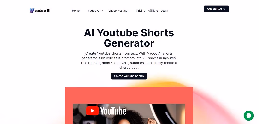 Vadoo AI is a premier AI-powered platform revolutionizing the creation of YouTube Shorts, offering a wide range of advanced features designed to streamline the video production process.