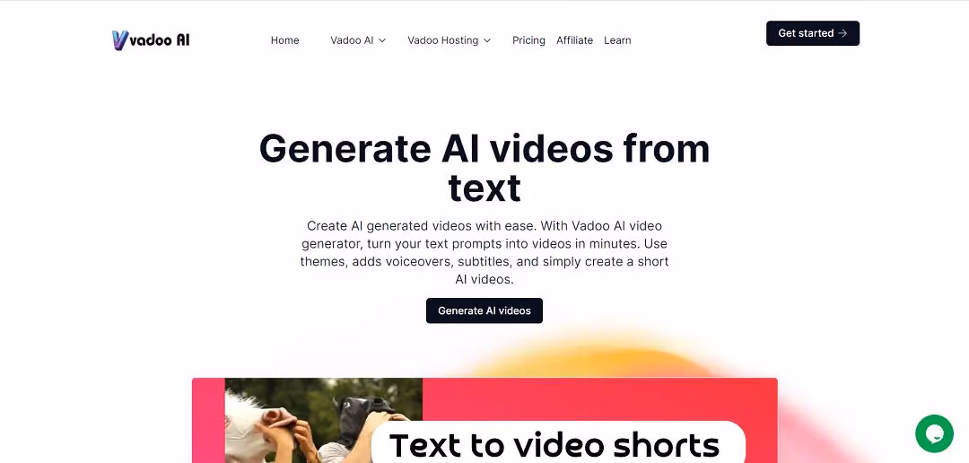 Vadoo AI is a leading AI-driven platform that transforms the creation of short videos for platforms like TikTok, YouTube, and Instagram, This cutting-edge platform offers diverse advanced features to simplify the video production process. 