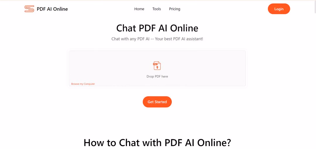 Chat PDF AI is an AI file management tool that can quickly search information and support multi-language environments.